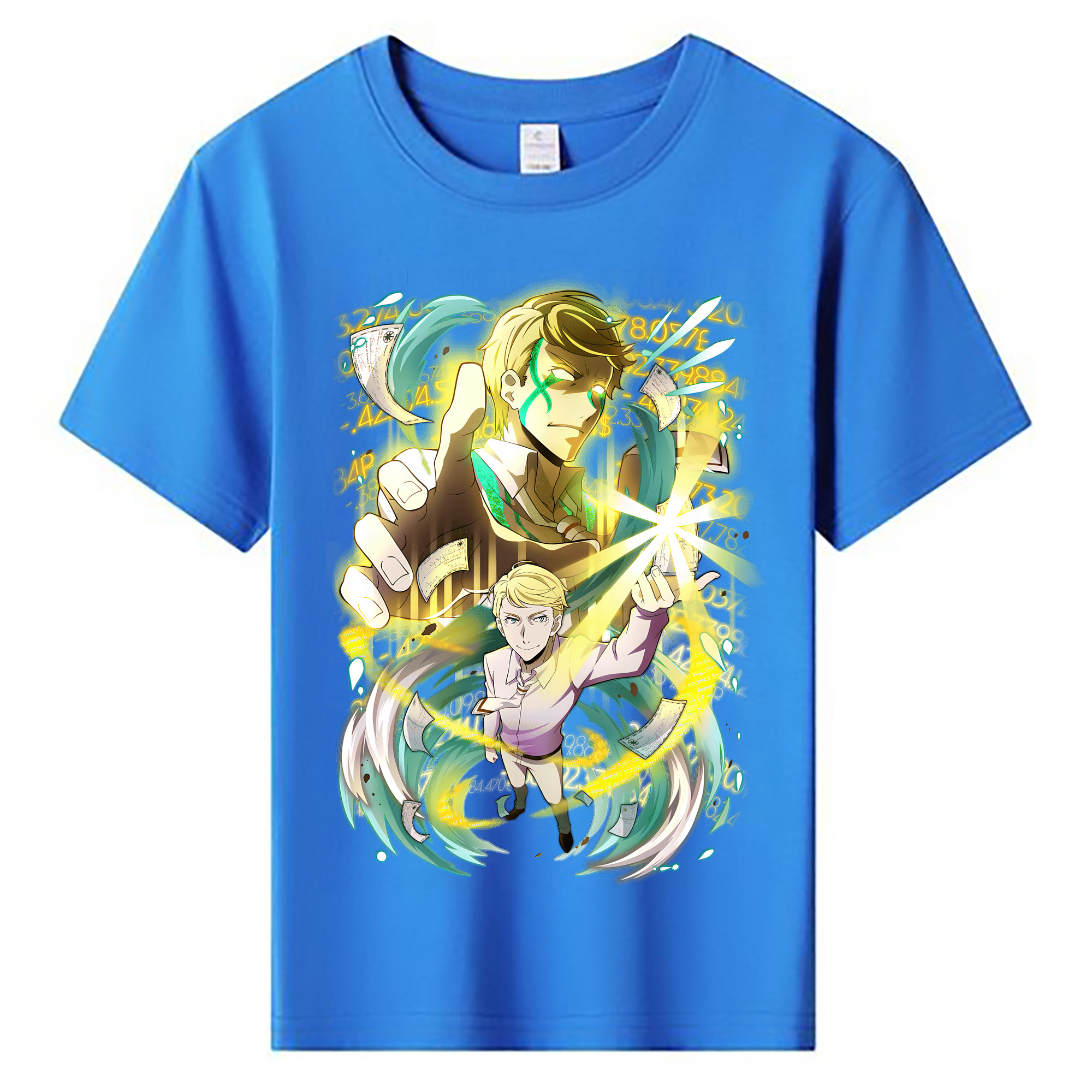 （画像用） 文豪ストレイドッグス Bungo Stray Dogs 綿100％キッズTシャツ（フロントプリント）